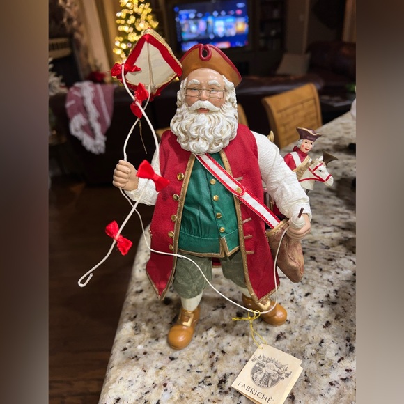 Fabriché Other - Fabriché Musical “Great American Santa Christmas Collectible Kurt Adler